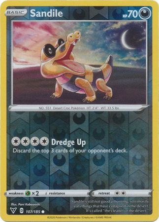 Vivid Voltage - 107/185 - Sandile - Reverse Holo