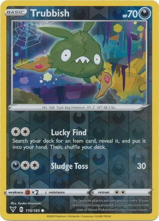 Vivid Voltage - 110/185 - Trubbish - Reverse Holo