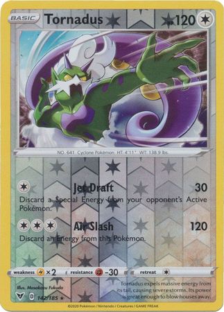 Vivid Voltage - 142/185 - Tornadus - Reverse Holo