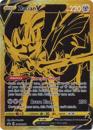 Black Star Promos - SWSH076 - Zacian V (Sealed)