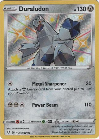 Shining Fates: Shiny Vault - SV092/SV122 - Duraludon