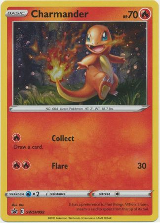 Black Star Promos - SWSH092 - Charmander - Holo