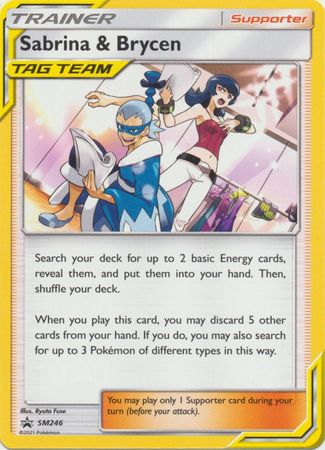 Black Star Promos - SM246 - Sabrina &amp; Brycen (Tag Team)