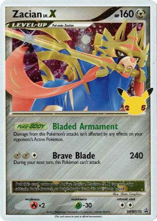 Black Star Promos - SWSH135 - Zacian Lv. X