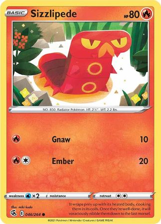Fusion Strike - 046/264 - Sizzlipede