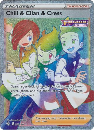 Fusion Strike - 273/264 - Chili &amp; Cilan &amp; Cress