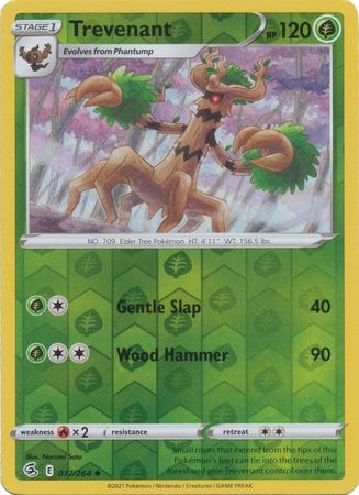 Fusion Strike - 017/264 - Trevenant - Reverse Holo