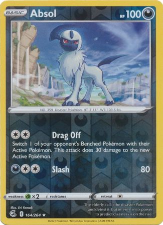 Fusion Strike - 164/264 - Absol - Reverse Holo