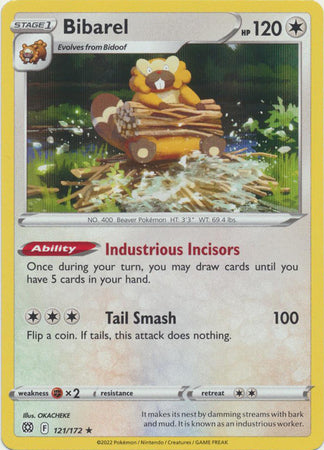 Brilliant Stars - 121/172 - Bibarel - Holo