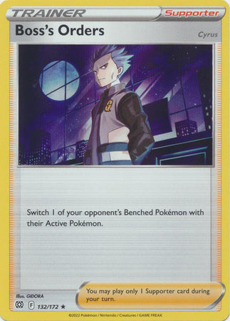 Brilliant Stars - 132/172 - Boss's Orders - Holo