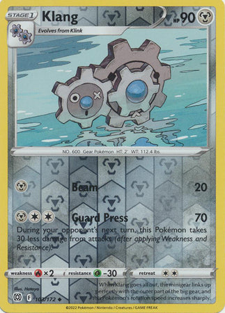 Brilliant Stars - 103/172 - Clang - Reverse Holo