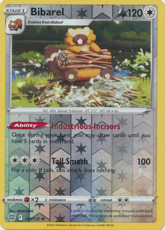 Brilliant Stars - 121/172 - Bibarel - Reverse Holo