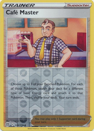 Brilliant Stars - 133/172 - Café Master - Reverse Holo