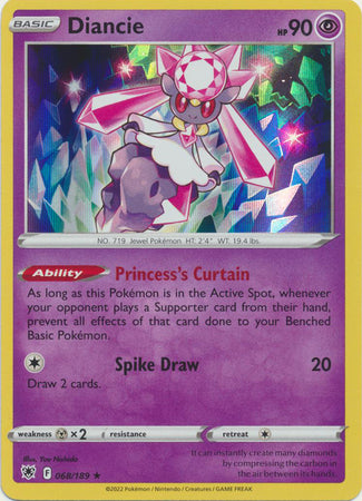 Astral Radiance - 068/189 - Diancie - Holo