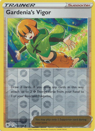 Astral Radiance - 143/189 - Gardenias Vigor - Reverse Holo