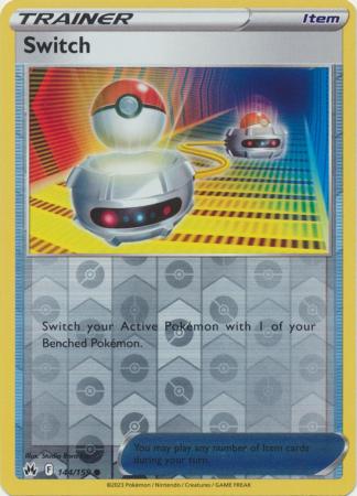 Crown Zenith - 144/159 - Switch - Reverse Holo