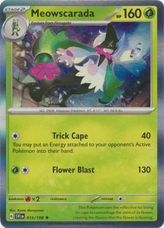 Scarlet &amp; Violet - 015/198 - Meowscarada - Holo