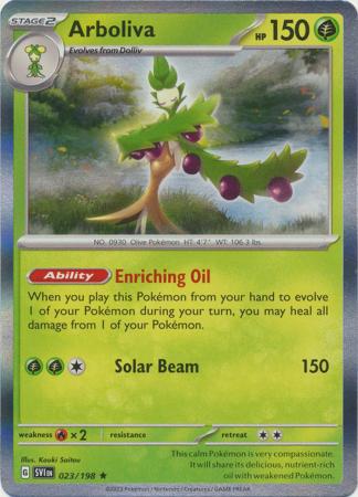 Scarlet &amp; Violet - 023/198 - Arboliva - Holo
