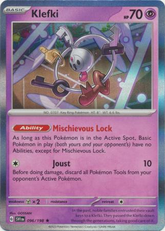 Scarlet &amp; Violet - 096/198 - Klefki - Holo