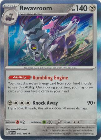 Scarlet &amp; Violet - 142/198 - Revavroom - Holo