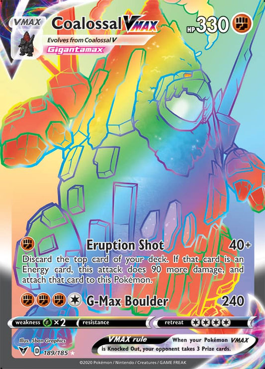 Vivid Voltage - 189/185 - Colossal VMAX