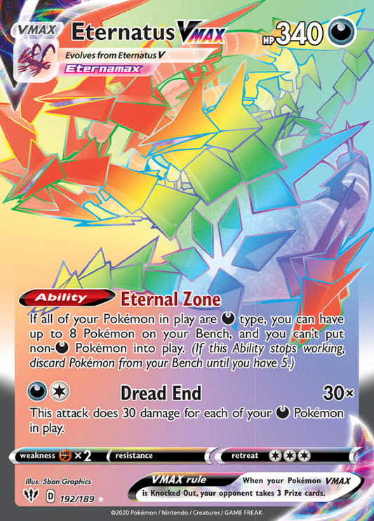 Darkness Ablaze - 192/189 - Eternatus VMAX