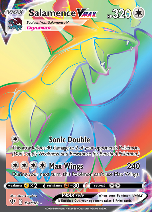 Darkness Ablaze - 194/189 - Salamence VMAX
