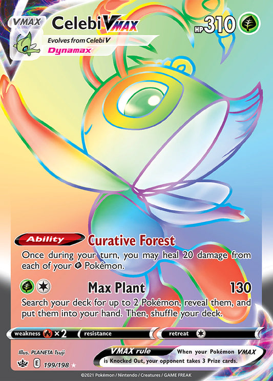 Chilling Reign - 199/198 - Celebi VMAX