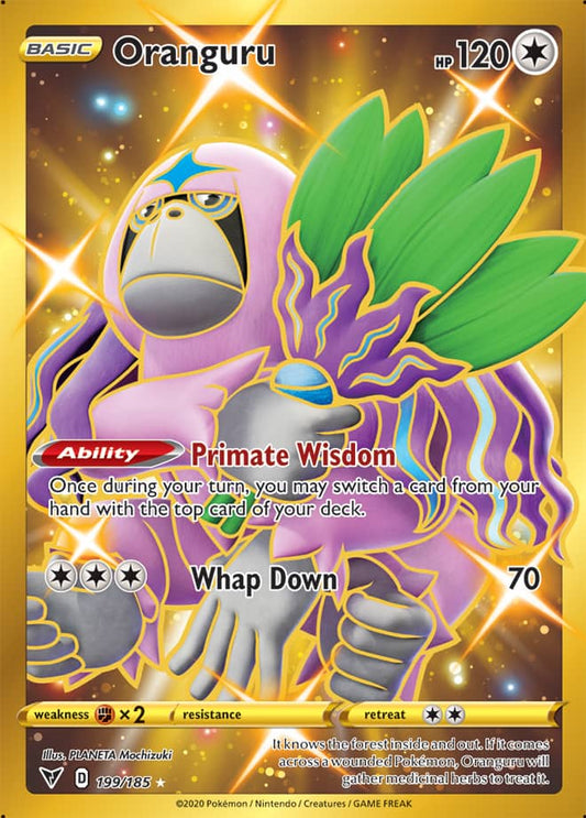 Vivid Voltage - 199/185 - Oranguru (Gold)