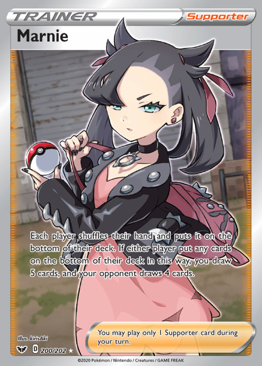 Sword &amp; Shield - 200/202 - Marnie