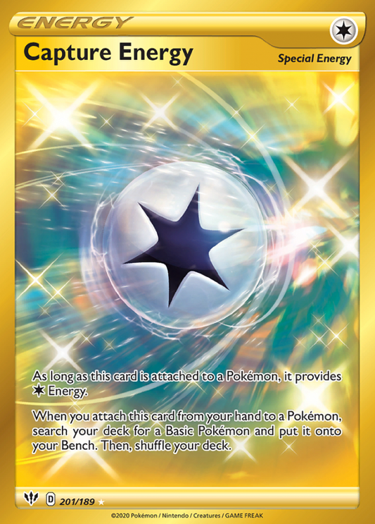 Darkness Ablaze - 201/189 - Capture Energy (Gold)