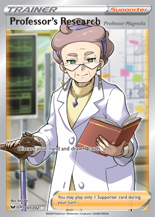 Sword &amp; Shield - 201/202 - Professor's Research (Professor Magnolia)