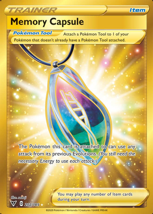 Vivid Voltage - 202/185 - Memory Capsule (Gold)