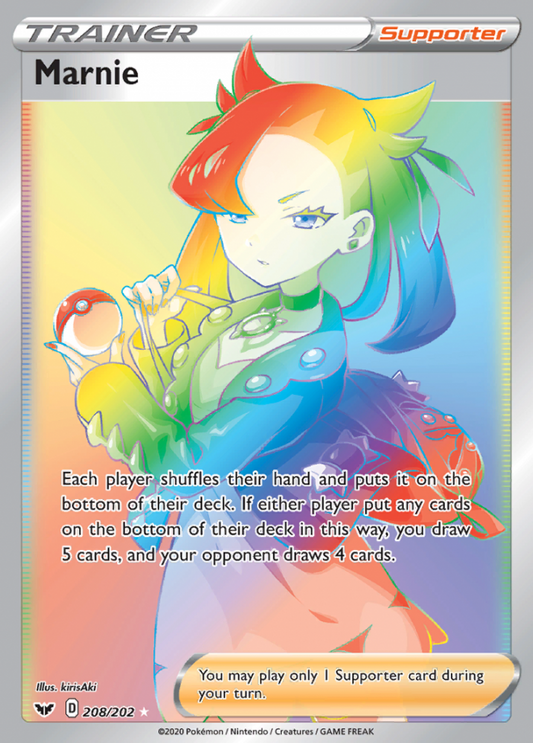 Sword &amp; Shield - 208/202 - Marnie