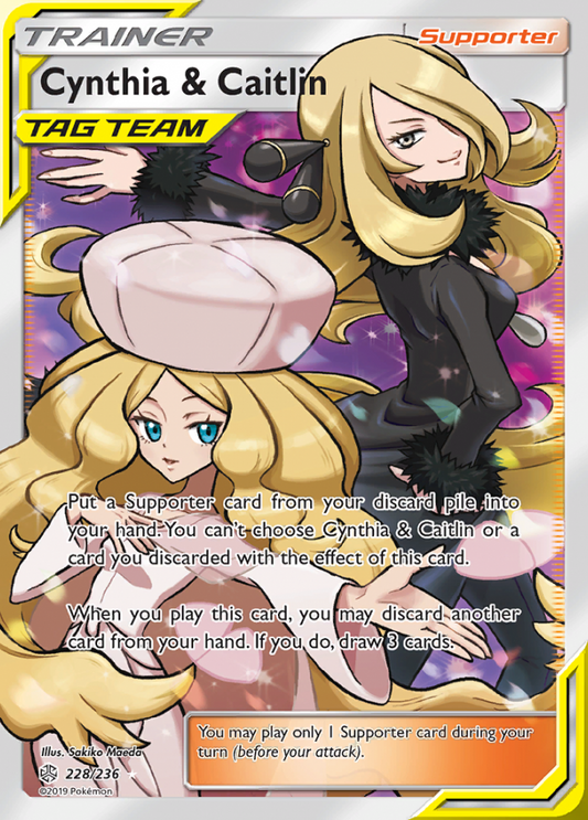 Cosmic Eclipse - 228/236 - Cynthia &amp; Caitlin (Tag Team)