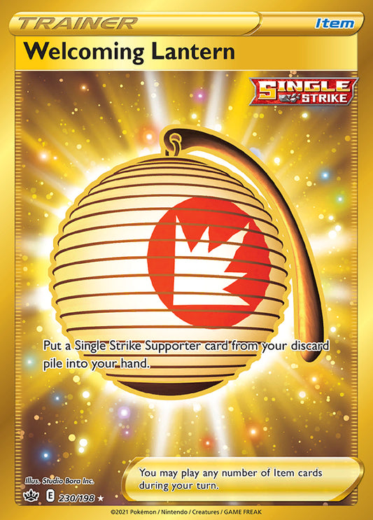 Chilling Reign - 230/198 - Welcoming Lantern (Gold)
