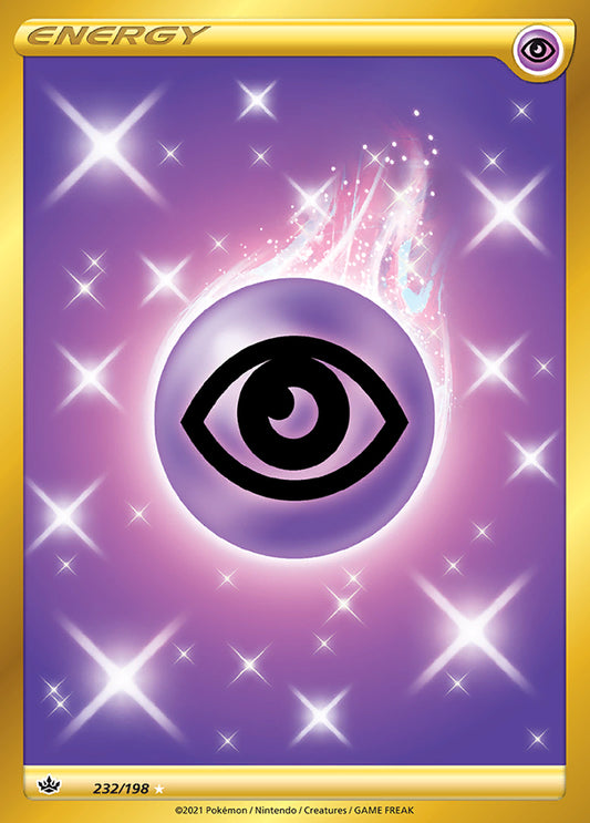 Chilling Reign - 232/198 - Psychic Energy (Gold)