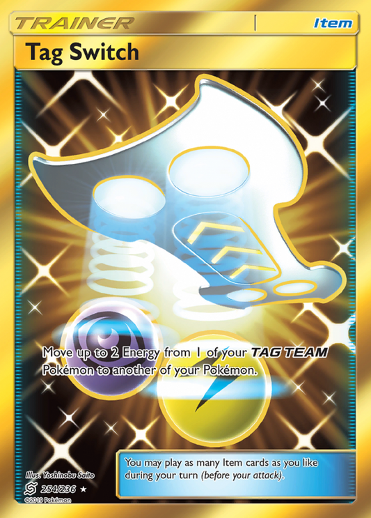 Unified Minds - 254/236 - Tag Switch (Gold)