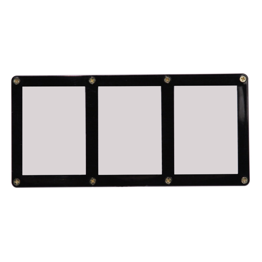 Ultra PRO 3-Card Black Frame Screwdown Holder