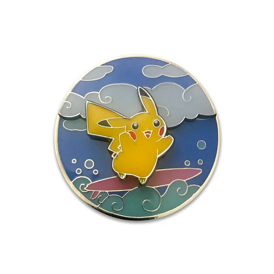 Celebrations: Flying &amp; Surfing Pikachu Pin