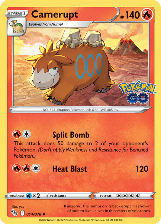 Pokémon GO - 014/078 - Camerarupt