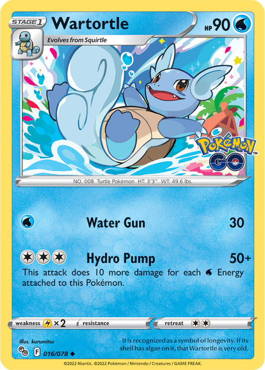 Pokémon GO - 016/078 - Wartortle