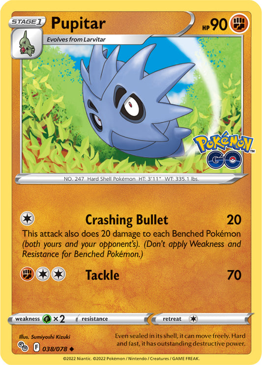 Pokémon GO - 038/078 - Pupitar