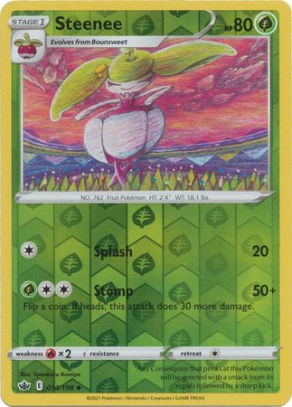 Chilling Reign - 014/198 - Steenee - Reverse Holo