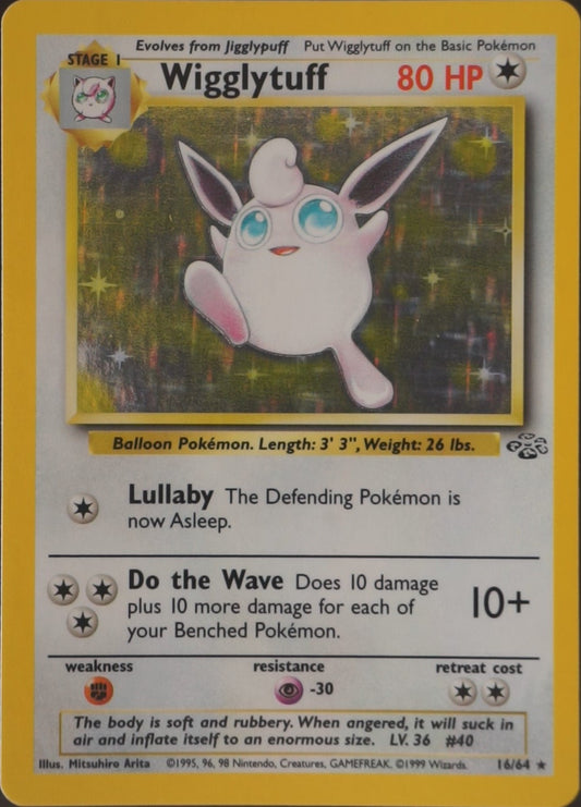 Jungle - 016/064 - Wigglytuff (Near Mint)
