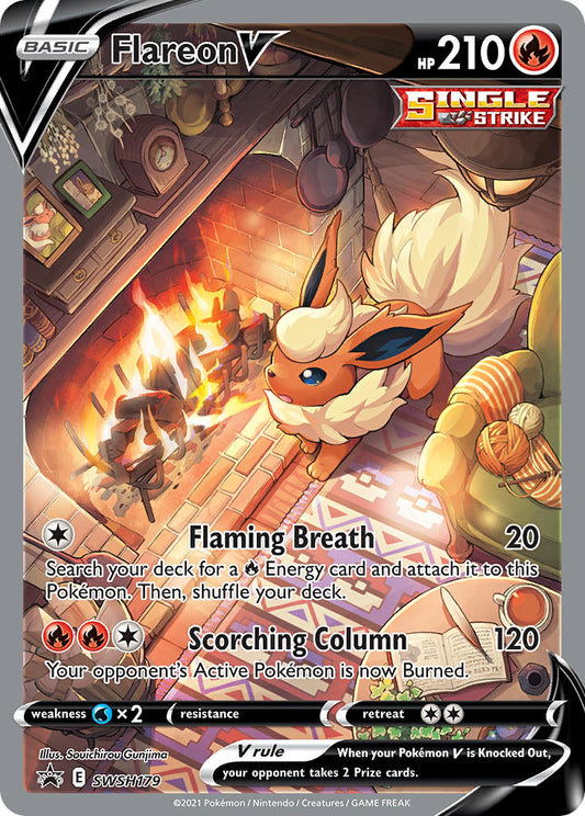 Black Star Promos - SWSH179 - Flareon V