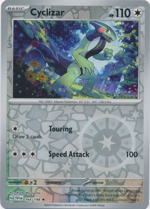 Scarlet &amp; Violet - 164/198 - Cyclizar - Reverse Holo