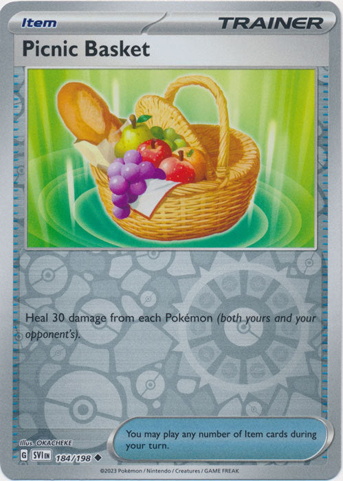Scarlet &amp; Violet - 184/198 - Picnic Basket - Reverse Holo