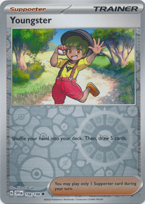 Scarlet &amp; Violet - 198/198 - Youngster - Reverse Holo