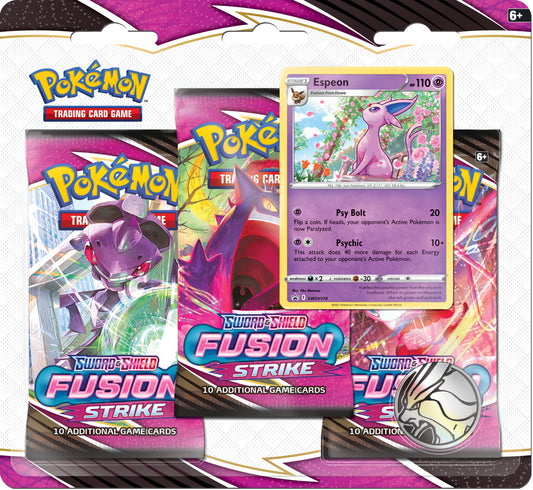 Fusion Stike 3-Booster Blister - Espeon